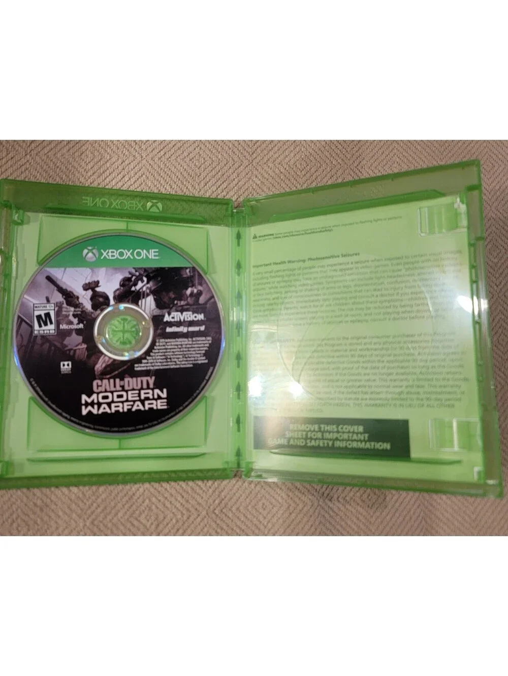 Call of Duty: Modern Warfare (Microsoft Xbox One, 2019)
